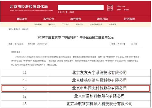 北京科技型中小企業信息技術咨詢服務百強領航，賦能數字經濟新未來